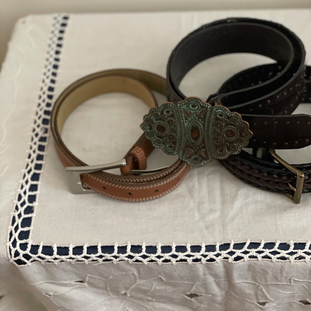 Leather belt bundle